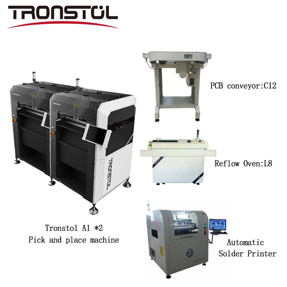 Tronstol A1 Pick and Place Machine*2 Line10